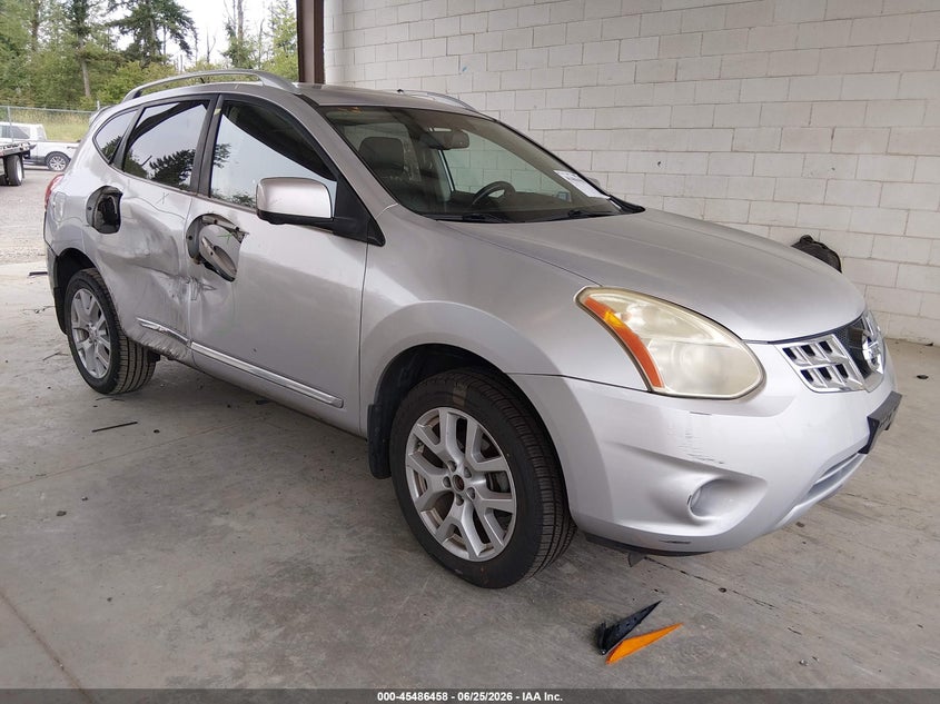 2013 Nissan Rogue VIN JN8AS5MT3DW517414 IAAI salvage auction — RIGHT SIDE, Bill Of Sale (Washington), sold $1,225 on 2026-07-15 (photo 1)
