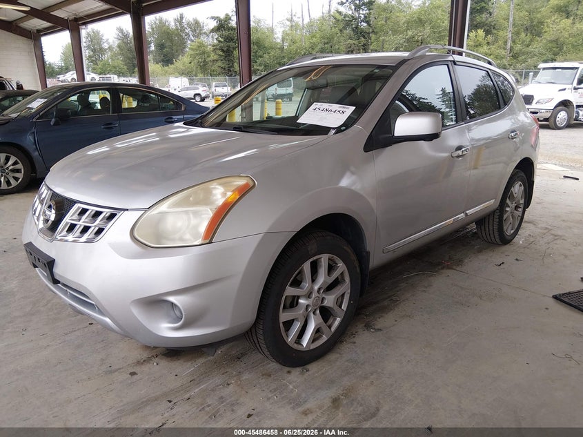 2013 Nissan Rogue VIN JN8AS5MT3DW517414 IAAI salvage auction — RIGHT SIDE, Bill Of Sale (Washington), sold $1,225 on 2026-07-15 (photo 2)