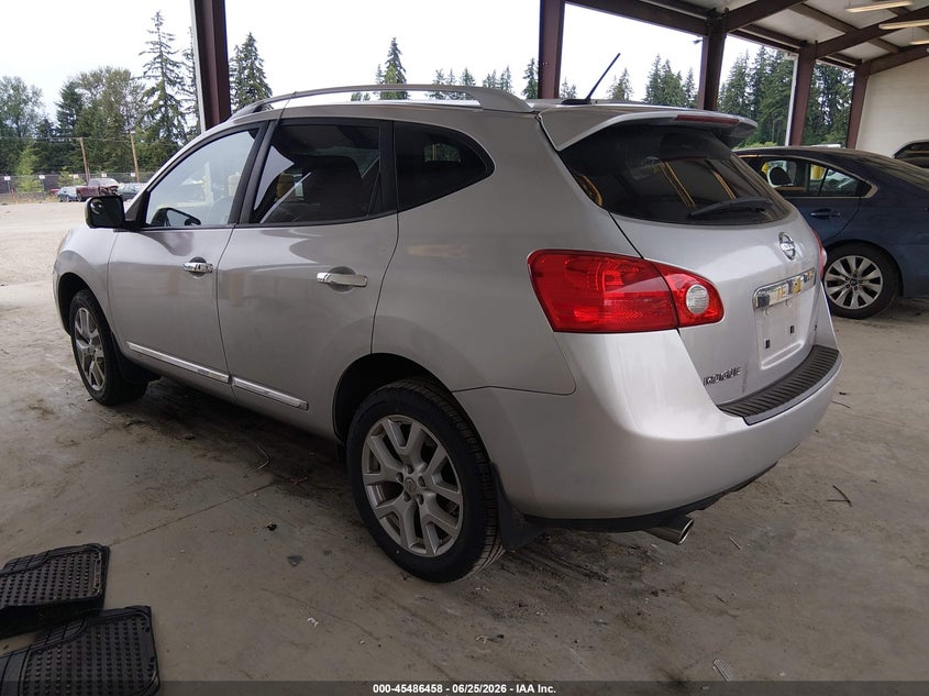 2013 Nissan Rogue VIN JN8AS5MT3DW517414 IAAI salvage auction — RIGHT SIDE, Bill Of Sale (Washington), sold $1,225 on 2026-07-15 (photo 3)