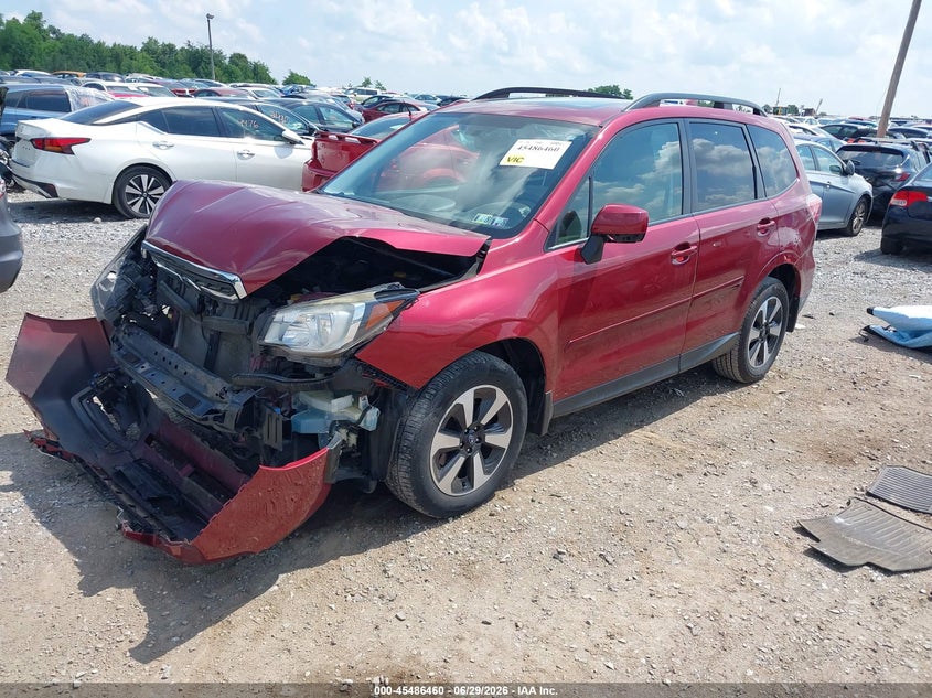 2017 Subaru Forester VIN JF2SJAGCXHH484236 IAAI salvage auction — FRONT END, Salvage (Pennsylvania), sold $1,100 on 2026-07-22 (photo 2)