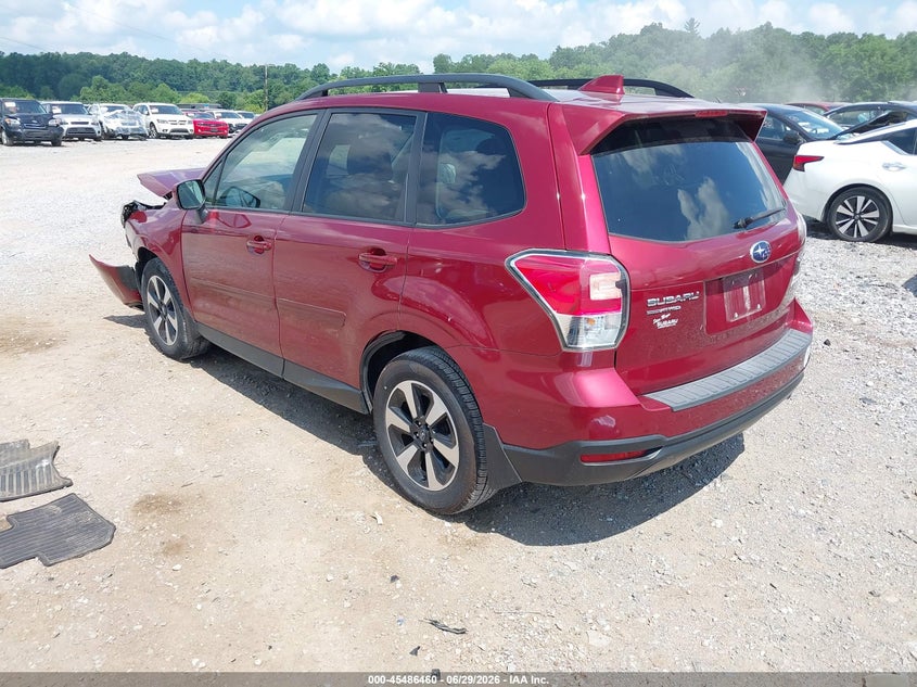 2017 Subaru Forester VIN JF2SJAGCXHH484236 IAAI salvage auction — FRONT END, Salvage (Pennsylvania), sold $1,100 on 2026-07-22 (photo 3)