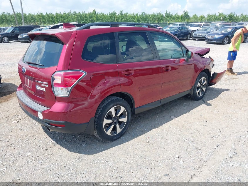 2017 Subaru Forester VIN JF2SJAGCXHH484236 IAAI salvage auction — FRONT END, Salvage (Pennsylvania), sold $1,100 on 2026-07-22 (photo 4)