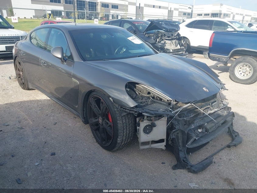 2015 Porsche Panamera VIN WP0AF2A77FL080592 IAAI salvage auction — FRONT END, Original (Texas), sold $5,600 on 2026-08-20 (photo 1)