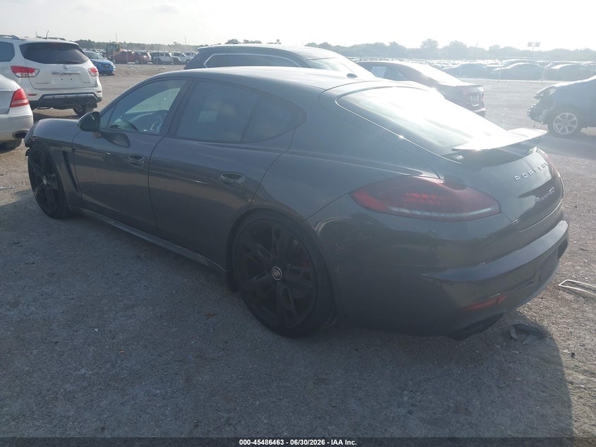 2015 Porsche Panamera VIN WP0AF2A77FL080592 IAAI salvage auction — FRONT END, Original (Texas), sold $5,600 on 2026-08-20 (photo 3)