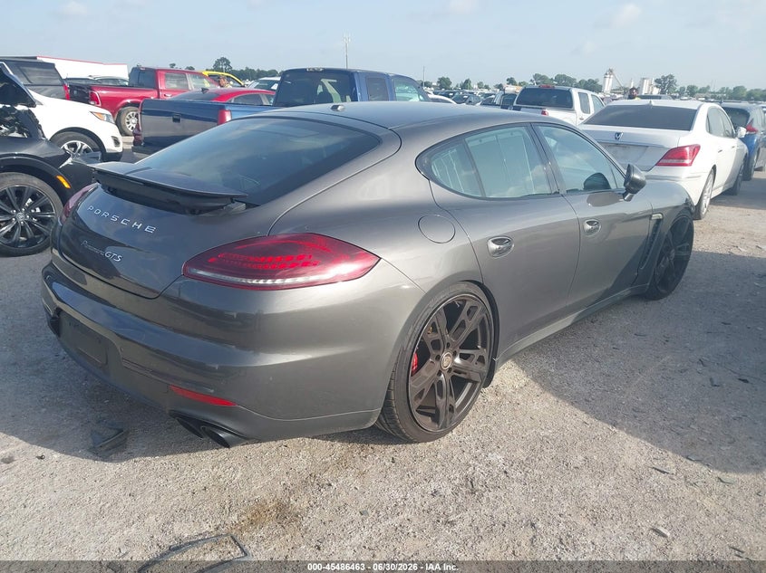 2015 Porsche Panamera VIN WP0AF2A77FL080592 IAAI salvage auction — FRONT END, Original (Texas), sold $5,600 on 2026-08-20 (photo 4)
