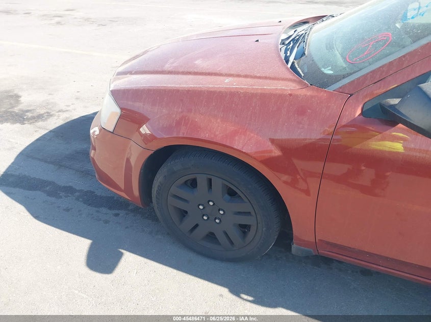 2012 Dodge Avenger VIN 1C3CDZAB4CN182707 IAAI salvage auction — NORMAL WEAR, Clear (Utah), sold $275 on 2026-07-09 (photo 6)