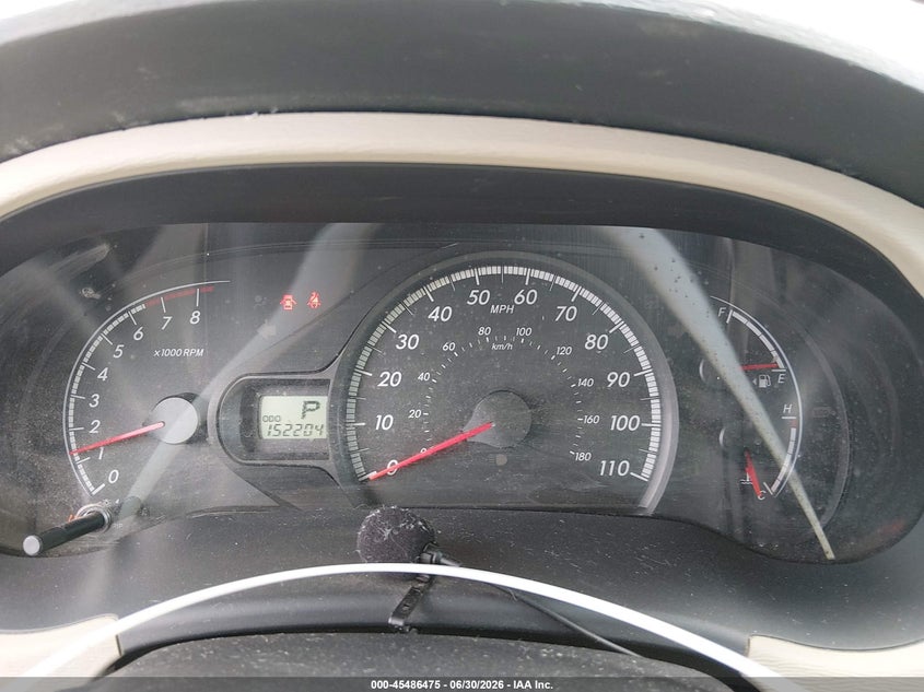 2012 Toyota Sienna VIN 5TDKK3DC4CS259195 IAAI salvage auction — REAR END, Salvage (California), sold $3,000 on 2026-07-29 (photo 7)