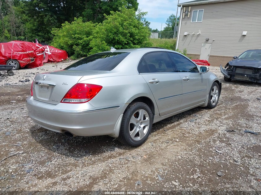 2005 Acura Rl VIN JH4KB16525C019181 IAAI salvage auction — FRONT END, Salvage (Pennsylvania), sold $175 on 2026-07-28 (photo 4)
