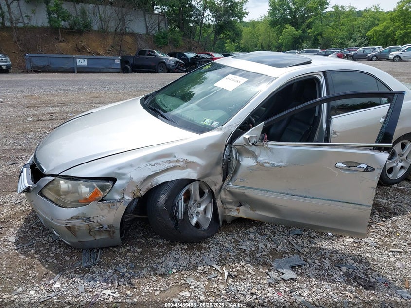 2005 Acura Rl VIN JH4KB16525C019181 IAAI salvage auction — FRONT END, Salvage (Pennsylvania), sold $175 on 2026-07-28 (photo 6)