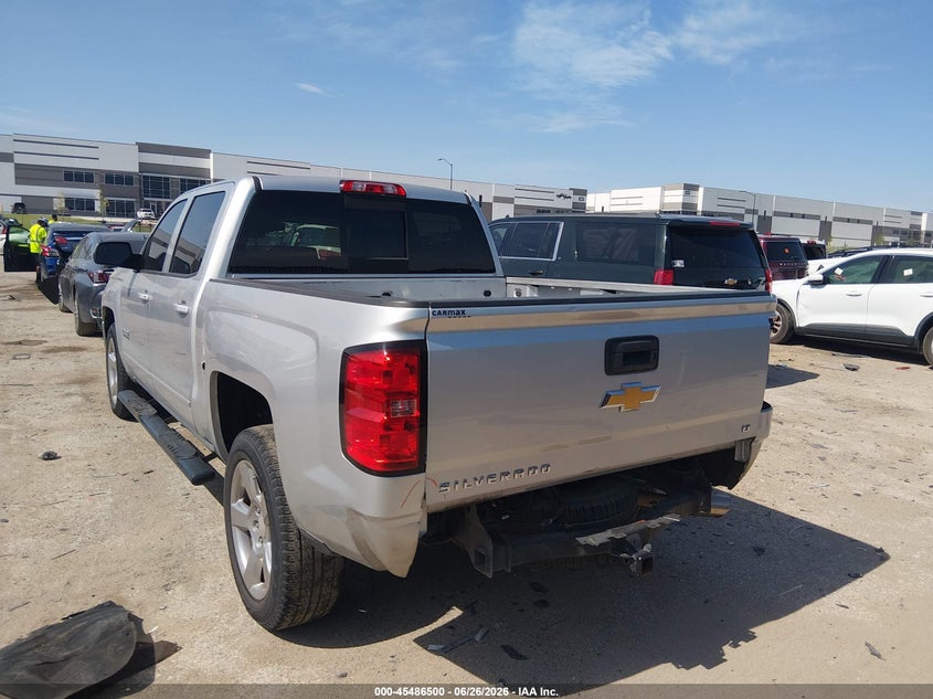 2017 Chevrolet Silverado VIN 3GCPCREC5HG489676 IAAI salvage auction — FRONT & REAR, Original (Texas), sold $7,775 on 2026-08-25 (photo 3)