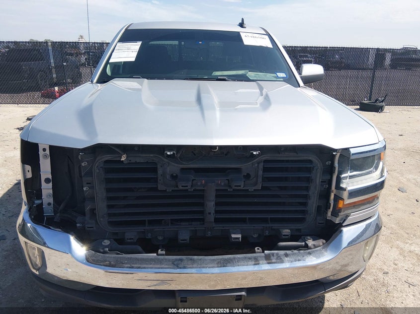 2017 Chevrolet Silverado VIN 3GCPCREC5HG489676 IAAI salvage auction — FRONT & REAR, Original (Texas), sold $7,775 on 2026-08-25 (photo 6)