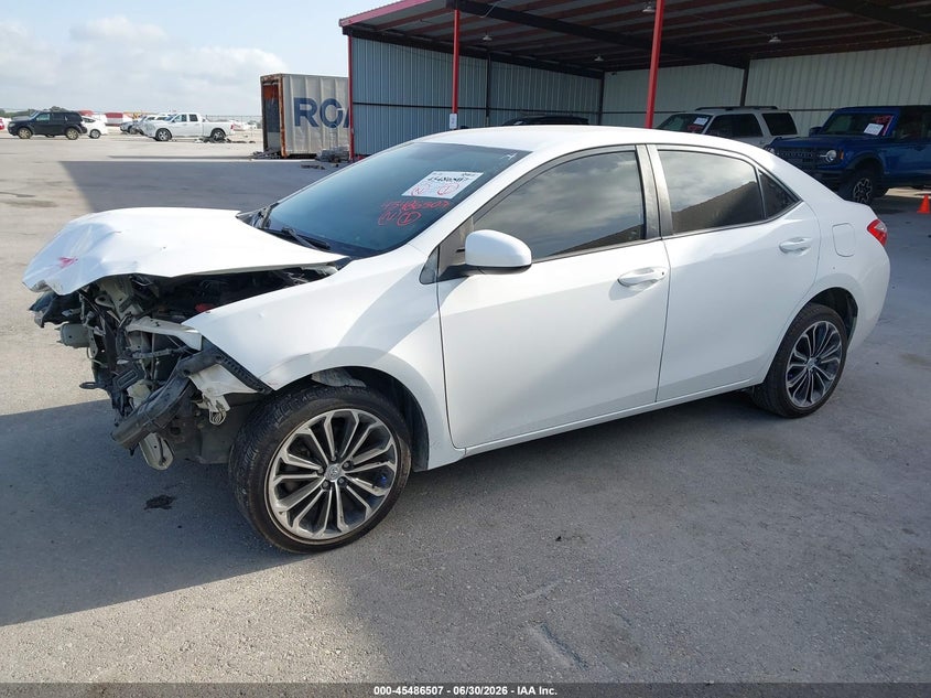 2014 Toyota Corolla VIN 5YFBURHE4EP020167 IAAI salvage auction — FRONT END, Wait Title, sold $1,050 on 2026-08-02 (photo 2)