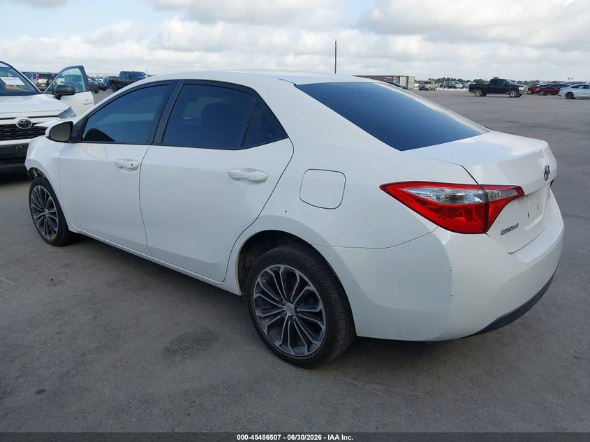 2014 Toyota Corolla VIN 5YFBURHE4EP020167 IAAI salvage auction — FRONT END, Wait Title, sold $1,050 on 2026-08-02 (photo 3)