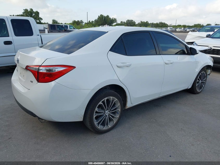 2014 Toyota Corolla VIN 5YFBURHE4EP020167 IAAI salvage auction — FRONT END, Wait Title, sold $1,050 on 2026-08-02 (photo 4)