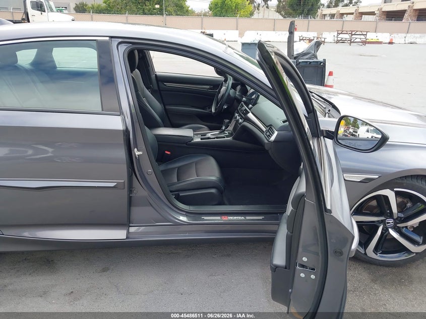 2018 Honda Accord VIN 1HGCV1F37JA079007 IAAI salvage auction — LEFT FRONT, Salvage (California), sold $5,100 on 2026-07-09 (photo 5)