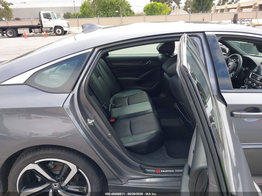 2018 Honda Accord VIN 1HGCV1F37JA079007 IAAI salvage auction — LEFT FRONT, Salvage (California), sold $5,100 on 2026-07-09 (photo 8)