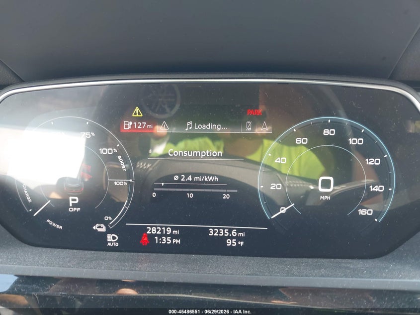 2019 Audi E-tron VIN WA1LAAGEXKB022848 IAAI salvage auction — REAR END, Salvage (Massachusetts), sold $13,200 on 2026-08-07 (photo 7)