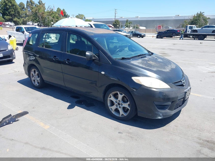 2009 Mazda 5 VIN JM1CR29L190344204 IAAI salvage auction — NORMAL WEAR, Clear - Dealer Only (California), sold $375 on 2026-07-06 (photo 1)