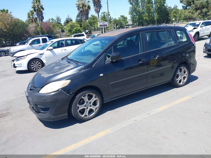 2009 Mazda 5 VIN JM1CR29L190344204 IAAI salvage auction — NORMAL WEAR, Clear - Dealer Only (California), sold $375 on 2026-07-06 (photo 2)