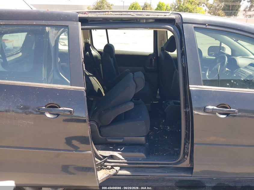 2009 Mazda 5 VIN JM1CR29L190344204 IAAI salvage auction — NORMAL WEAR, Clear - Dealer Only (California), sold $375 on 2026-07-06 (photo 8)