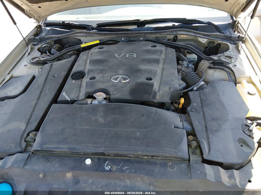 2003 Infiniti Q45 VIN JNKBF01A33M102841 IAAI salvage auction — NORMAL WEAR, Clear (Colorado), sold $175 on 2026-07-08 (photo 9)
