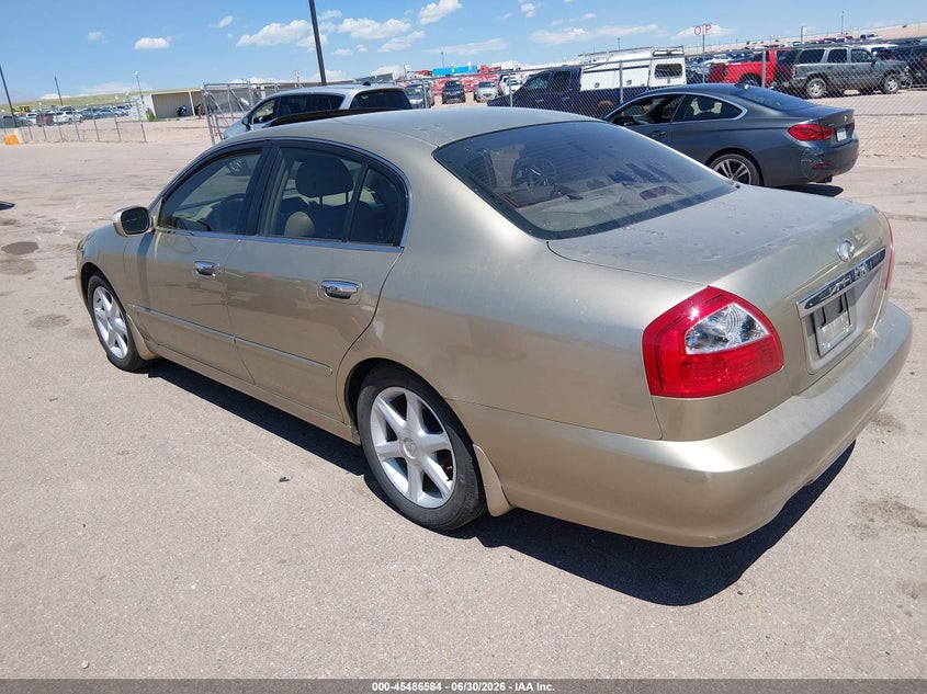 2003 Infiniti Q45 VIN JNKBF01A33M102841 IAAI salvage auction — NORMAL WEAR, Clear (Colorado), sold $175 on 2026-07-08 (photo 3)