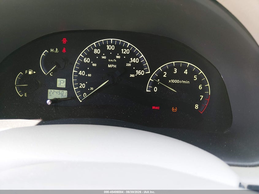 2003 Infiniti Q45 VIN JNKBF01A33M102841 IAAI salvage auction — NORMAL WEAR, Clear (Colorado), sold $175 on 2026-07-08 (photo 7)