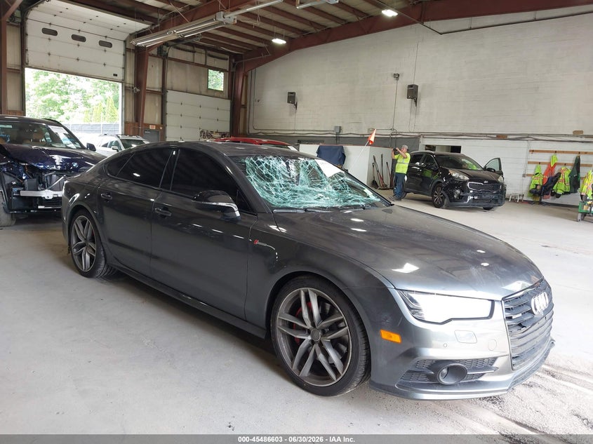 2017 Audi A7 VIN WAUW3AFC1HN048921 IAAI salvage auction — FRONT END, Salvage Title, sold $3,050 on 2026-07-15 (photo 1)