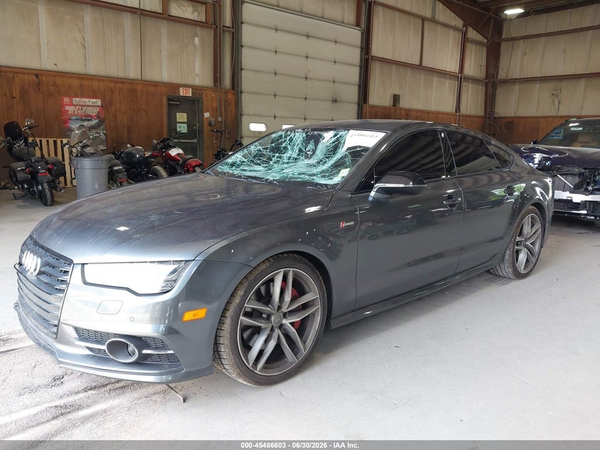 2017 Audi A7 VIN WAUW3AFC1HN048921 IAAI salvage auction — FRONT END, Salvage Title, sold $3,050 on 2026-07-15 (photo 2)