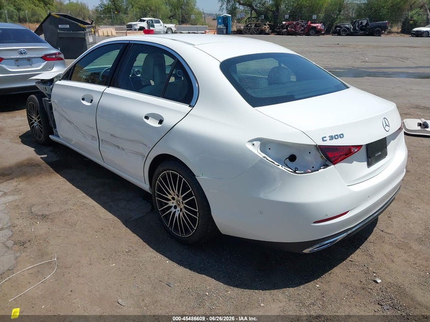 2023 Mercedes-benz C-klasse VIN W1KAF4GB9PR084557 IAAI salvage auction — FRONT END, Salvage (California), sold $16,350 on 2026-07-20 (photo 3)
