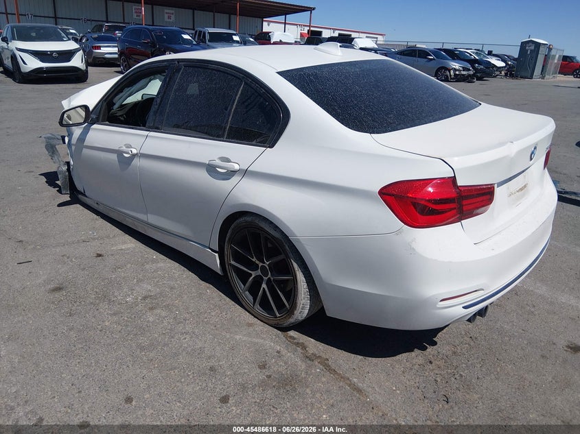 2016 BMW 3er VIN WBA8E9C53GK648136 IAAI salvage auction — FRONT END, Salvage (Texas), sold $475 on 2026-07-29 (photo 3)