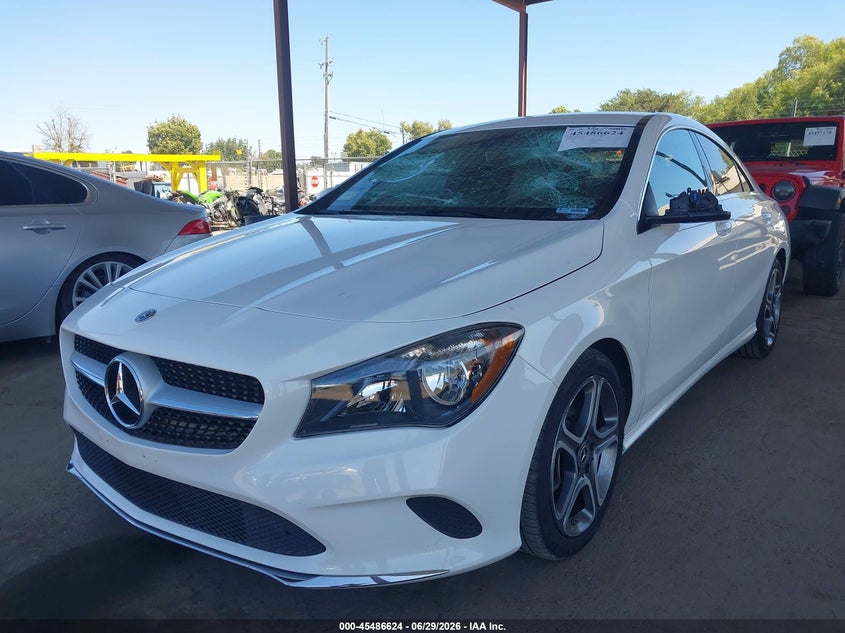 2019 Mercedes-benz Cla-klasse VIN WDDSJ4EB6KN760873 IAAI salvage auction — VANDALISM, Salvage (California), sold $7,100 on 2026-07-28 (photo 2)