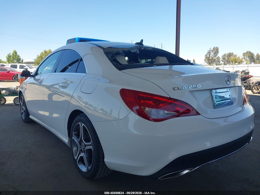 2019 Mercedes-benz Cla-klasse VIN WDDSJ4EB6KN760873 IAAI salvage auction — VANDALISM, Salvage (California), sold $7,100 on 2026-07-28 (photo 3)