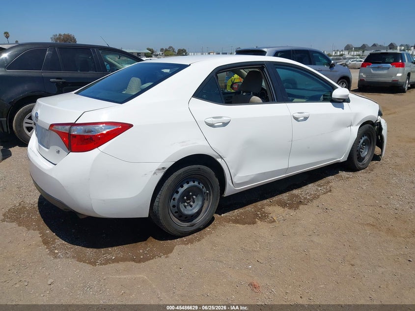 2015 Toyota Corolla VIN 5YFBURHE9FP340702 IAAI salvage auction — FRONT END, Salvage (California), sold $2,600 on 2026-07-13 (photo 4)