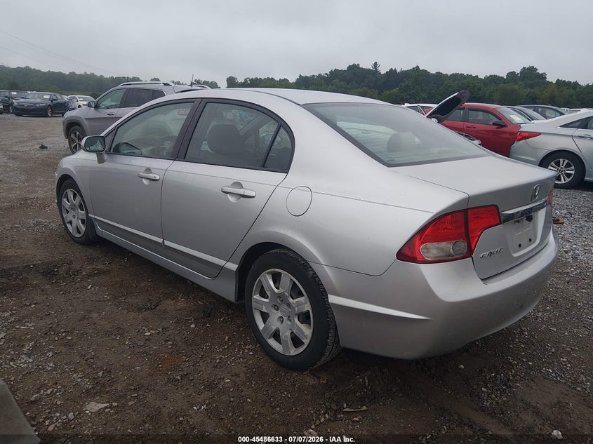 2010 Honda Civic VIN 2HGFA1E56AH566423 IAAI salvage auction — RIGHT FRONT, Salvage (Pennsylvania), sold $950 on 2026-07-28 (photo 3)