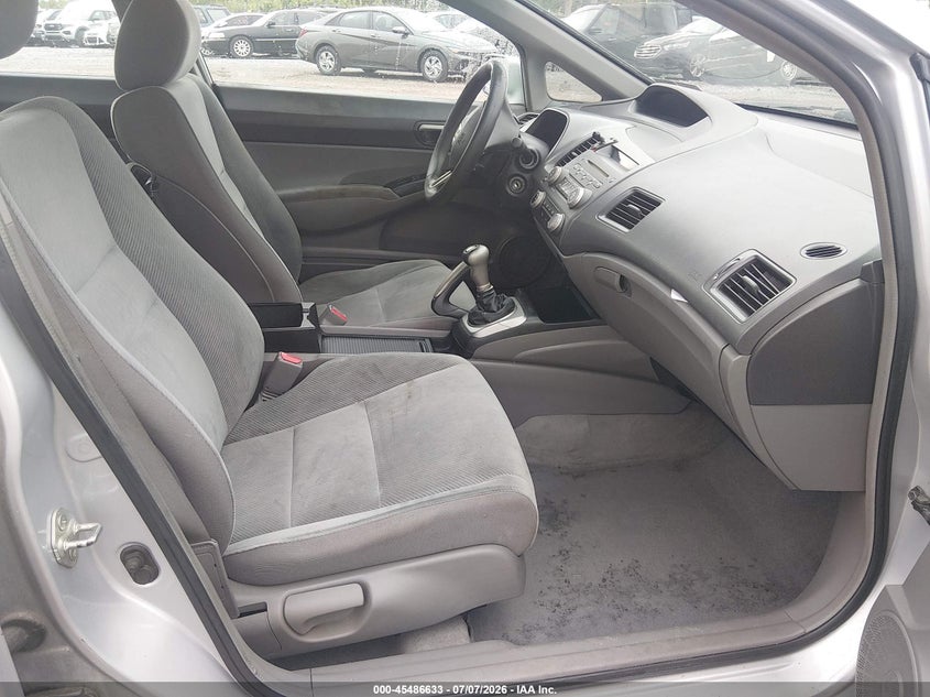 2010 Honda Civic VIN 2HGFA1E56AH566423 IAAI salvage auction — RIGHT FRONT, Salvage (Pennsylvania), sold $950 on 2026-07-28 (photo 5)