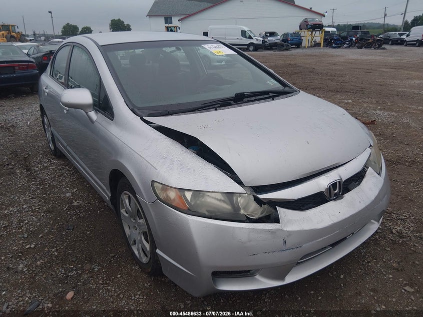 2010 Honda Civic VIN 2HGFA1E56AH566423 IAAI salvage auction — RIGHT FRONT, Salvage (Pennsylvania), sold $950 on 2026-07-28 (photo 6)