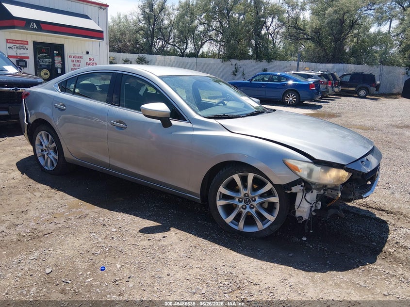 2015 Mazda 6 VIN JM1GJ1V65F1175815 IAAI salvage auction — FRONT END, Salvage (Montana), sold $25 on 2026-07-29 (photo 1)