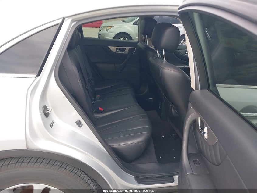 2016 Infiniti Qx70 VIN JN8CS1MU5GM670273 IAAI salvage auction — FRONT END, Salvage Title, sold $2,400 on 2026-08-21 (photo 8)