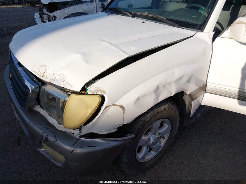 1999 Toyota Land cruiser VIN JT3HT05JXX0044100 IAAI salvage auction — NORMAL WEAR, Clear (Idaho), sold $4,000 on 2026-07-10 (photo 6)
