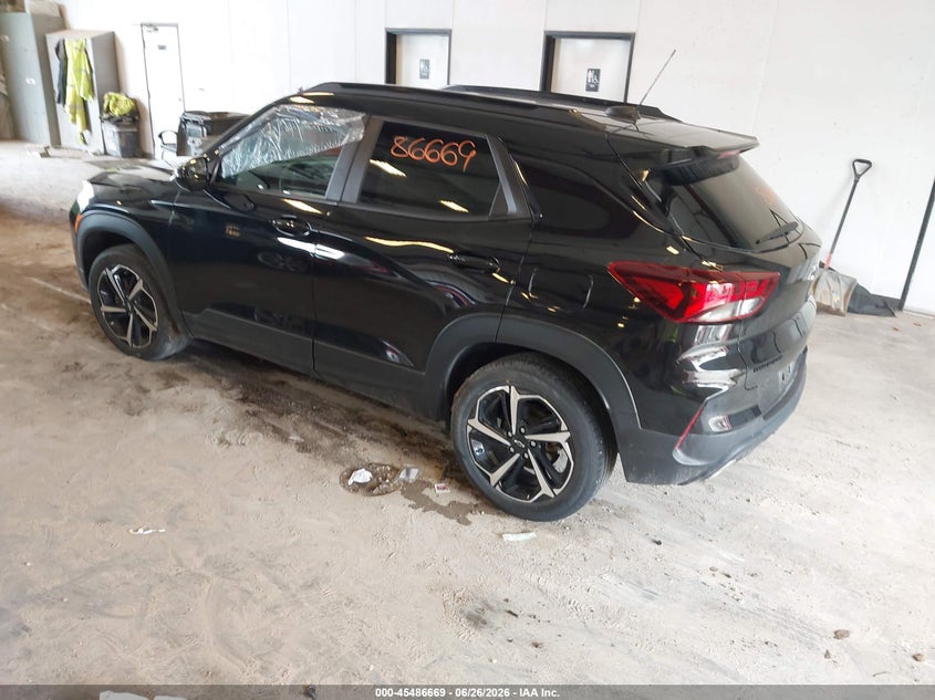 2022 Chevrolet Trailblazer VIN KL79MTSL9NB076149 IAAI salvage auction — UNDERCARRIAGE, Clear (Michigan), sold $7,375 on 2026-09-02 (photo 3)