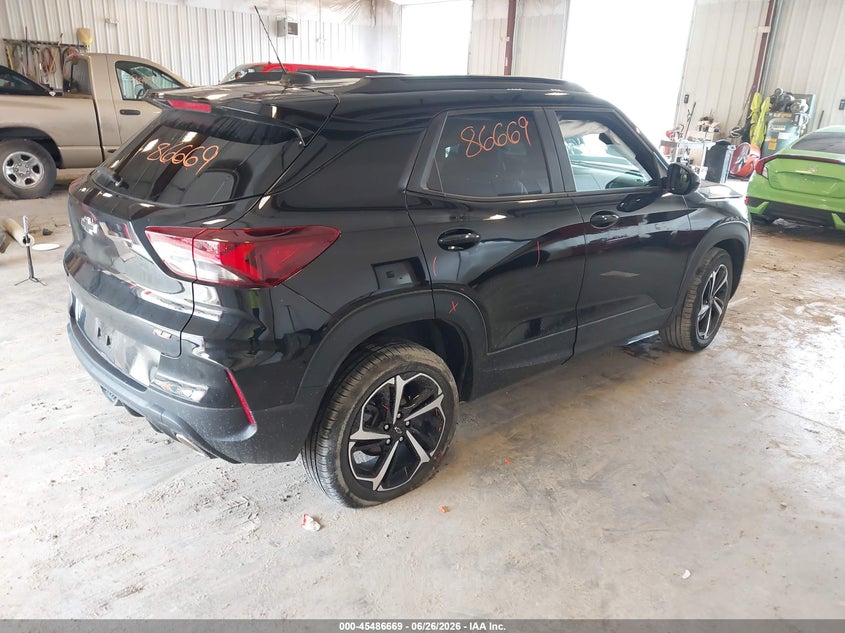 2022 Chevrolet Trailblazer VIN KL79MTSL9NB076149 IAAI salvage auction — UNDERCARRIAGE, Clear (Michigan), sold $7,375 on 2026-09-02 (photo 4)
