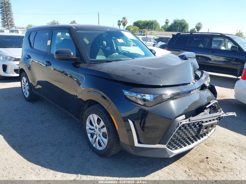 2025 Kia Soul VIN KNDJ23AU7S7250976 IAAI salvage auction — FRONT END, Salvage (California), sold $25 on 2026-07-21 (photo 1)