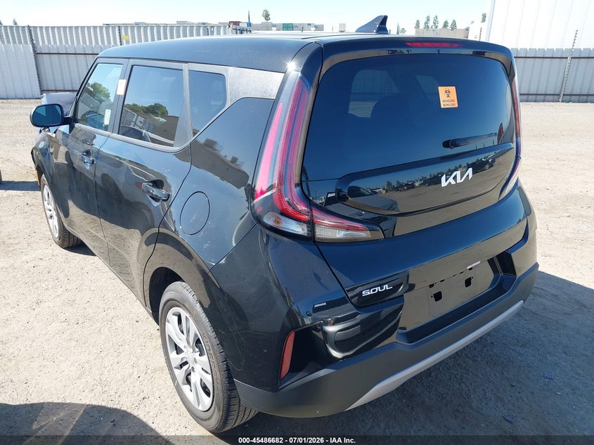 2025 Kia Soul VIN KNDJ23AU7S7250976 IAAI salvage auction — FRONT END, Salvage (California), sold $25 on 2026-07-21 (photo 3)