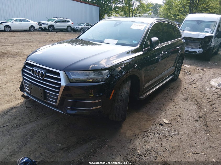 2019 Audi Q7 VIN WA1LHAF70KD027415 IAAI salvage auction — RIGHT FRONT, Salvage (Arizona), sold $3,050 on 2026-07-30 (photo 2)