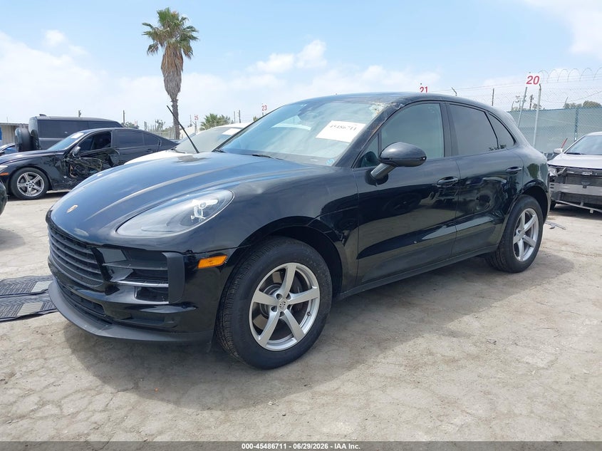 2019 Porsche Macan VIN WP1AA2A52KLB05341 IAAI salvage auction — LEFT FRONT, Salvage (California), sold $13,500 on 2026-07-29 (photo 2)