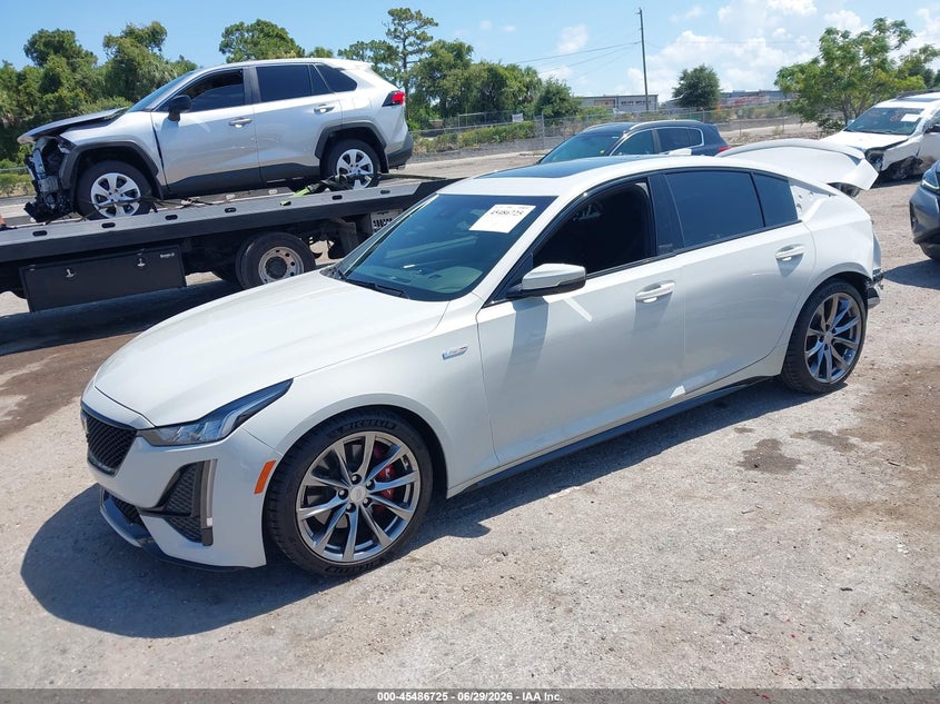 2021 Cadillac Ct5 VIN 1G6DR5RW5M0130196 IAAI salvage auction — REAR END, Rebuildable (Florida), sold $8,650 on 2026-07-30 (photo 2)