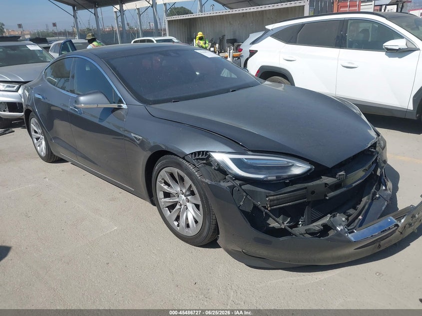 2016 Tesla Model s VIN 5YJSA1E26GF147358 IAAI salvage auction — FRONT END, Salvage (California), sold $5,200 on 2026-07-10 (photo 1)