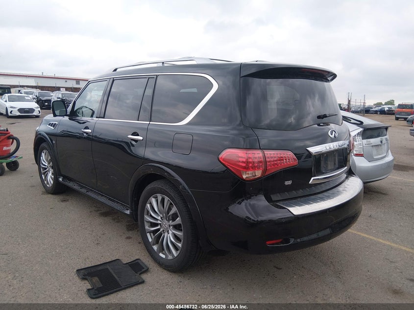 2015 Infiniti Qx80 VIN JN8AZ2NE2F9080579 IAAI salvage auction — NORMAL WEAR, Clear (Colorado), sold $1,175 on 2026-07-28 (photo 3)