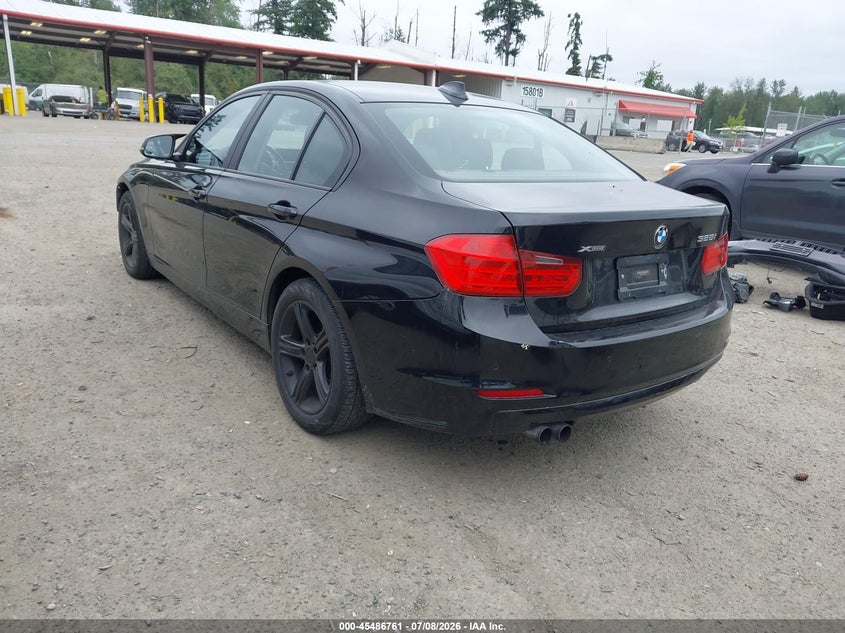 2013 BMW 3er VIN WBA3B5C5XDF598402 IAAI salvage auction — FRONT END, Salvage Title, sold $700 on 2026-07-22 (photo 3)